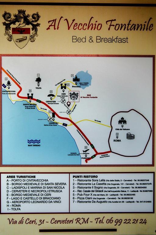 Al Vecchio Fontanile B&B Ladispoli Extérieur photo